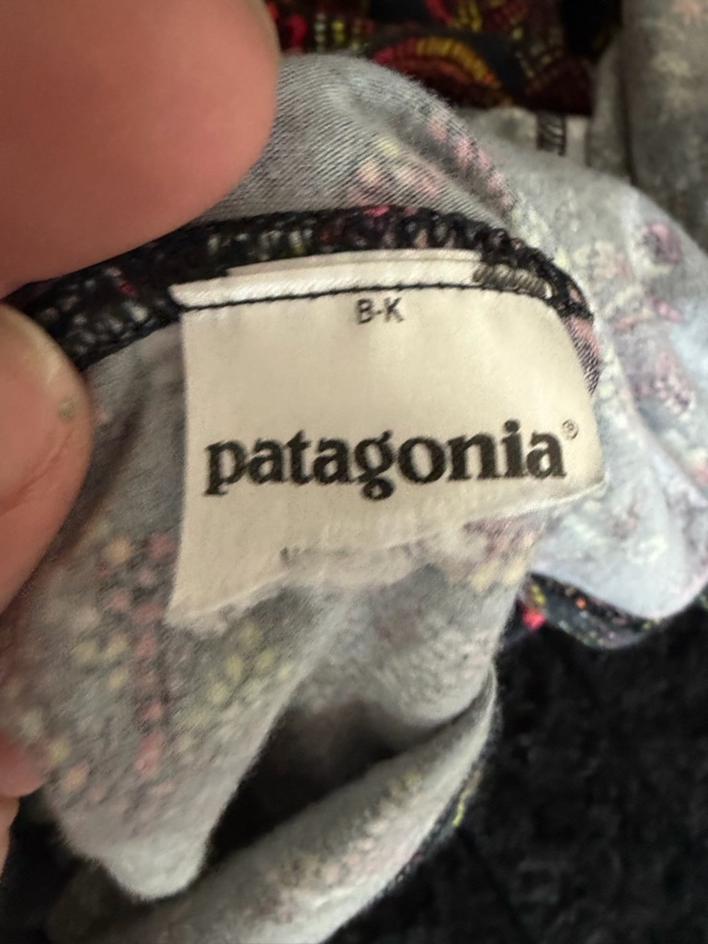 Patagonia West Ashley geometric floral tank dress small. - Picture 9 of 9